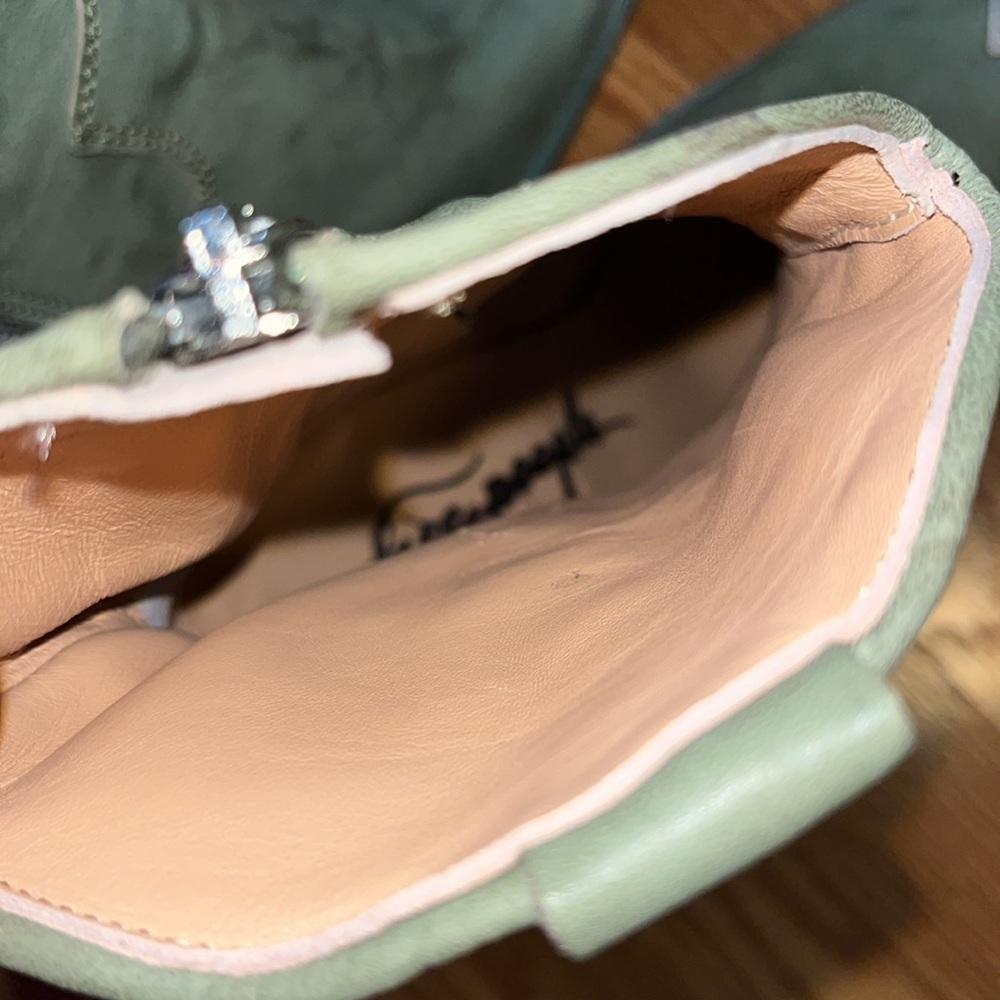 Free People Brayden Western Boot - Succulent Color Size 6 NEW - Picture 14 of 15